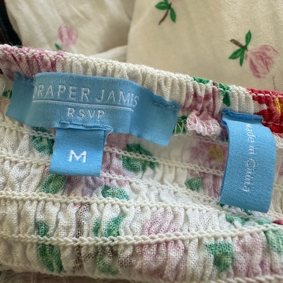 DRAPER JAMES RSVP Smocked Long Sleeve Midi Dress - Picture 3 of 10